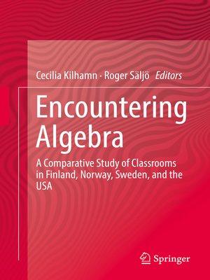 cover image of Encountering Algebra